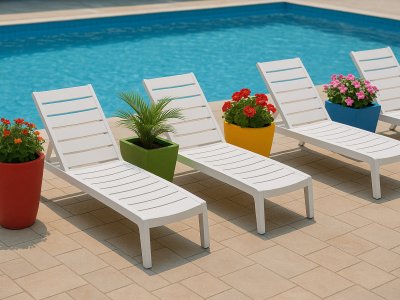 Fiberglass Şezlongların Kullanım Alanları 